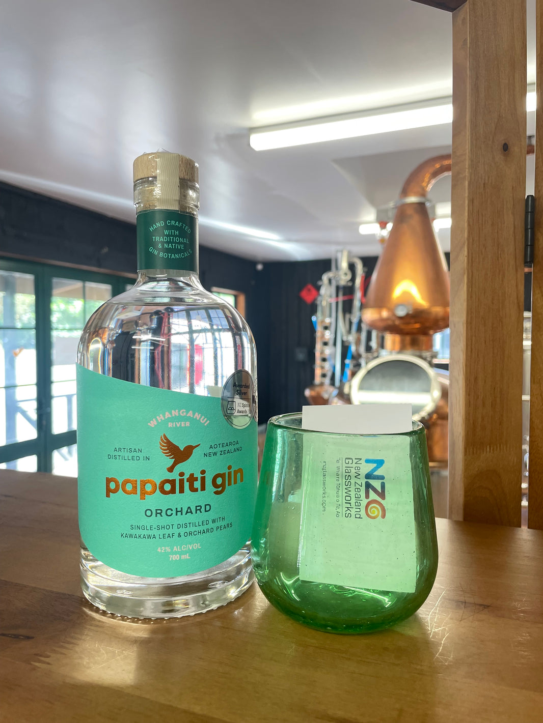 image Papaiti Gin & NZ Glassworks Bundle